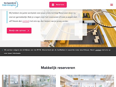 Reserveer vergaderruimtes